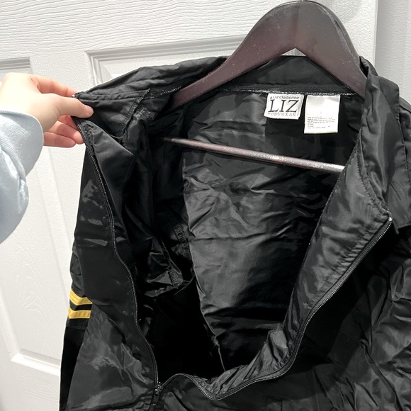 Vintage Liz Clairborne Windbreaker Bomber Jacket - Picture 3 of 4